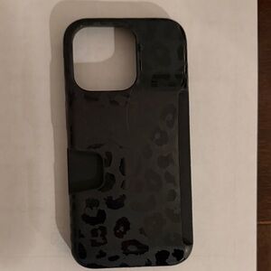 Velvet Caviar Black Leopard iPhone 14 Pro Wallet Case